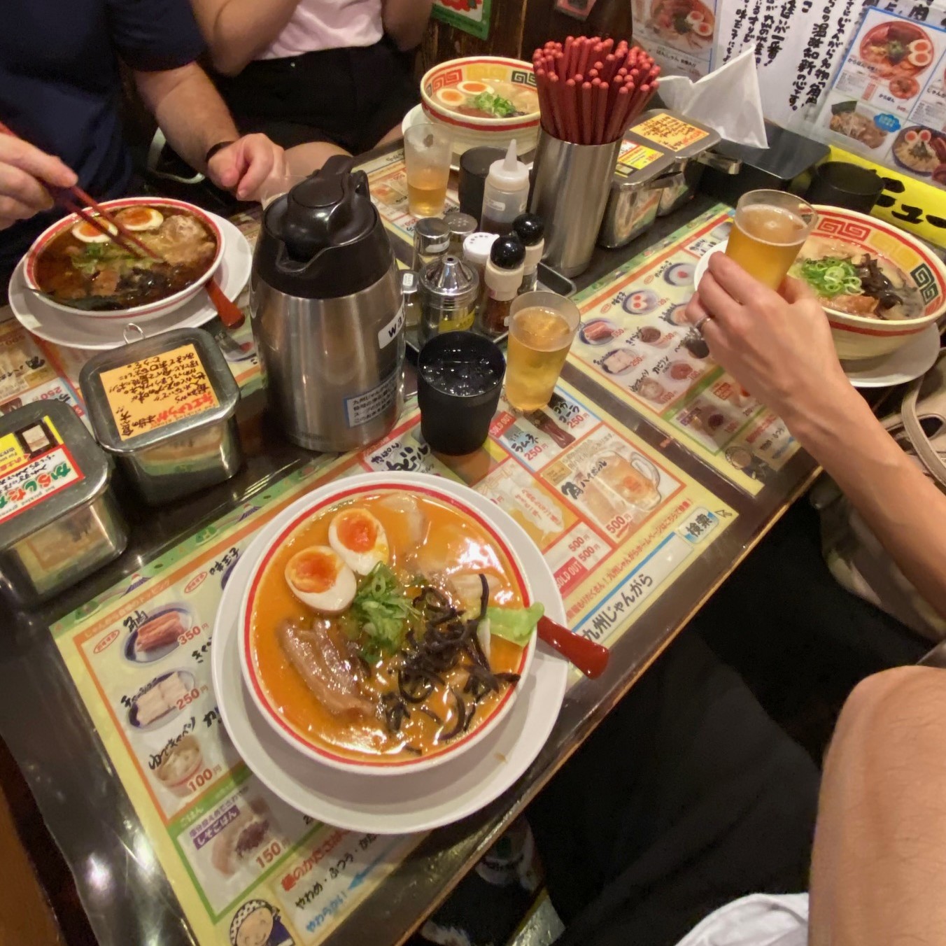 Picture of delicious hot ramen.