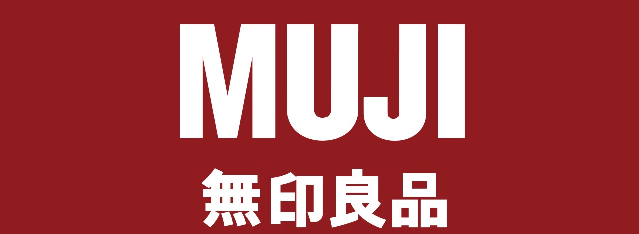 Muji in English and Japanese writing