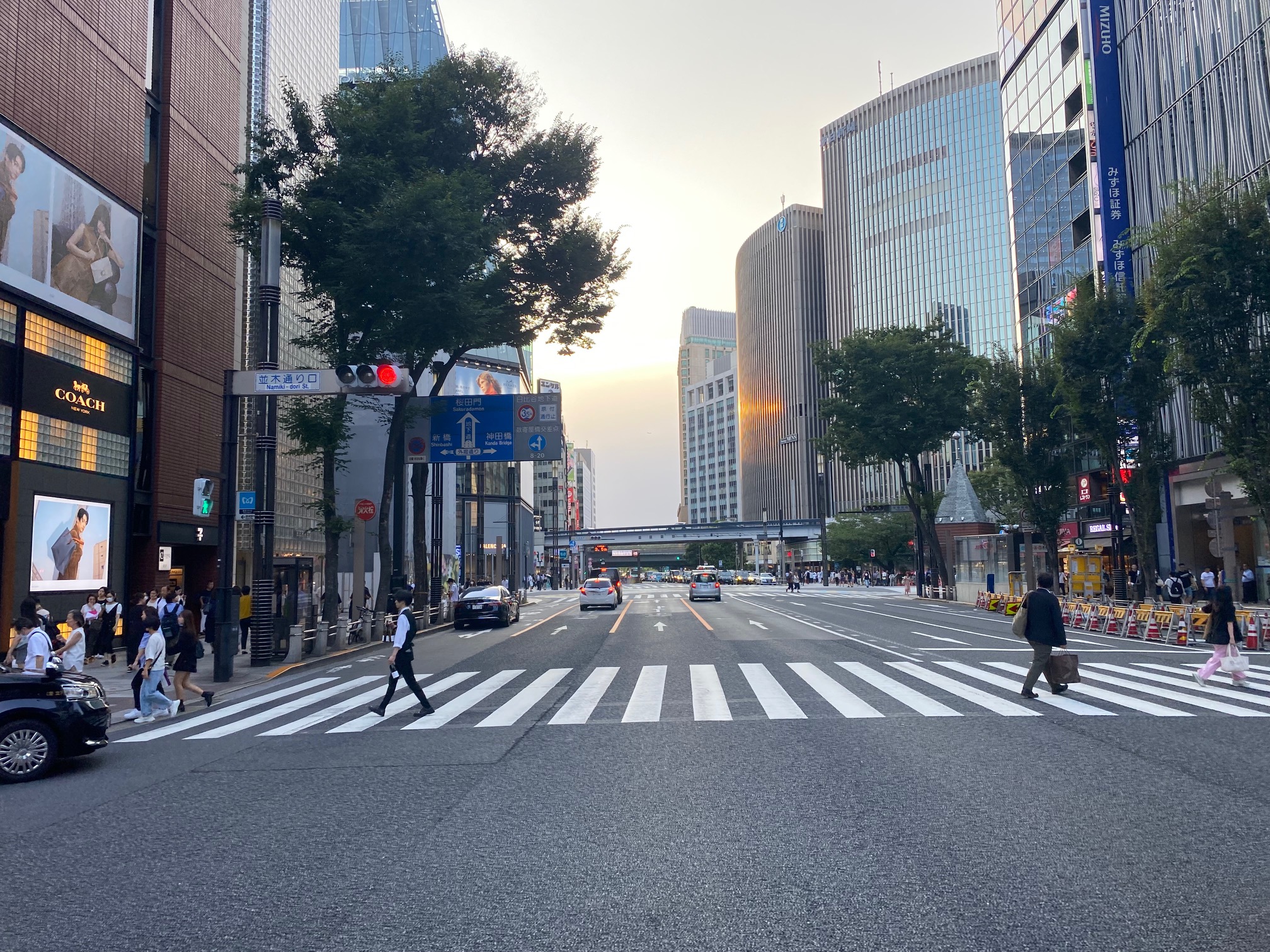 Showing the streets of Japan.